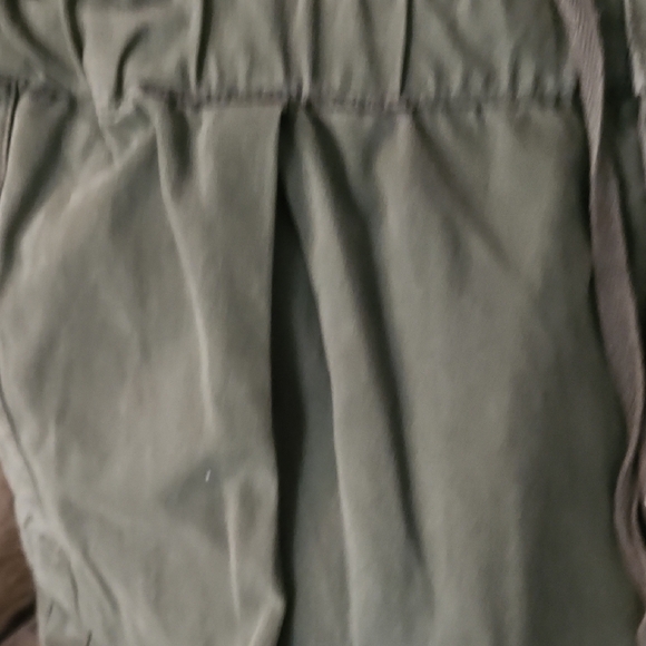 NWT Free People Forest Green Wide Leg Ankle Pants-Size XL - Picture 5 of 8